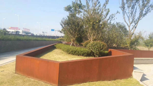 博山耐候钢挡土墙